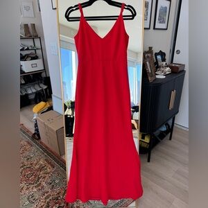 Lulu’s Red Maxi Dress - Small